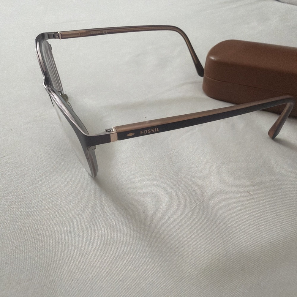FOSSIL FOS‎ 7041 FRE MATTE GREY 2 52/17/145 Women's Eyewear Frame With Case